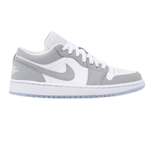 Load image into Gallery viewer, Nike Women&#39;s Air Jordan 1 Low Shoes - White / Wolf Grey
