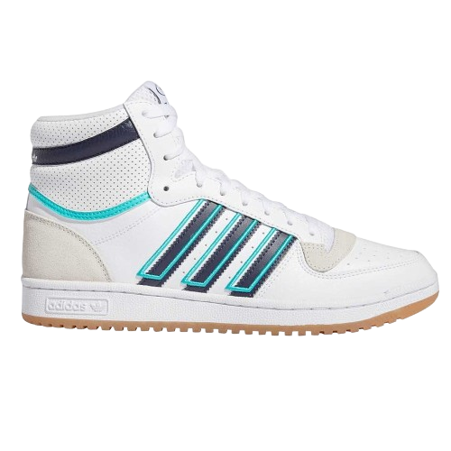 Adidas Men's Top Ten RB Shoes - Semi Mint / Rush