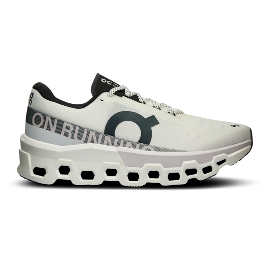 On Running Men's Cloudmonster 2 Shoes - White / Frost