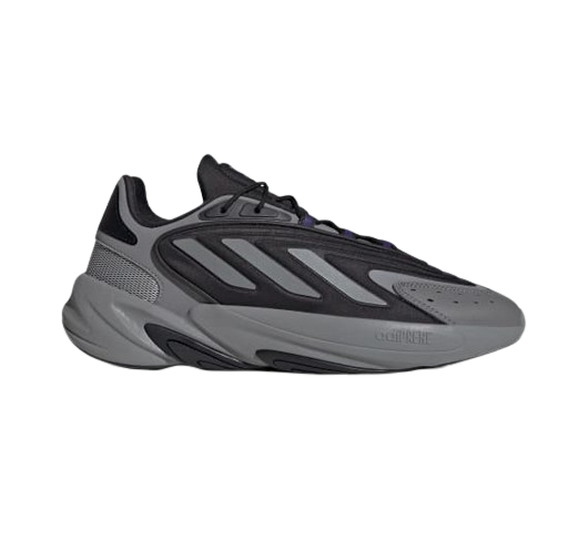 Adidas Men's Ozelia Shoes - Core Black / Matte Silver / Collegiate Purple