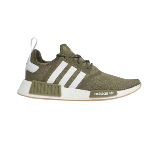 Adidas Men's NMD R1 Shoes - Olive Strata / Cloud White / Gum