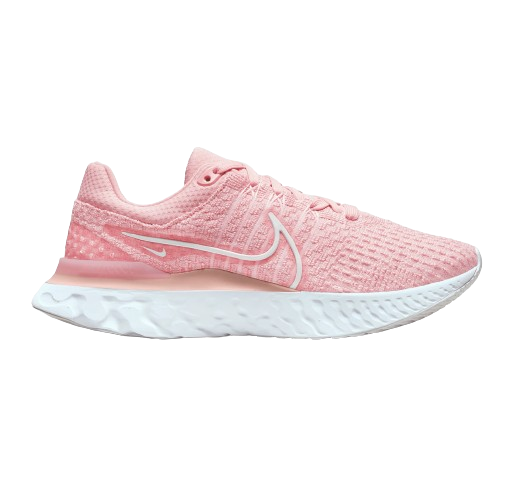 Nike Women's React Infinity 3 Shoes - Pink Glaze / White / Pink Foam / Photon Dust / Black