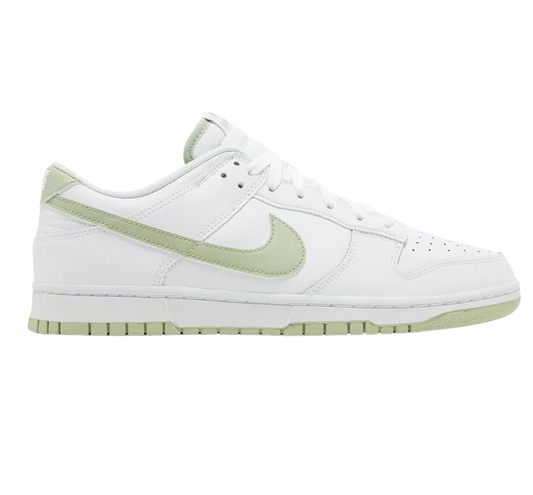 Nike Men's Dunk Low Retro Shoes - White / Honeydew