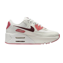 Load image into Gallery viewer, Nike Women&#39;s Air Max 90 LV8 SE Shoes - Sail / Adobe / Medium Soft Pink / Dark Team Red
