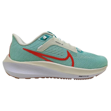 Load image into Gallery viewer, Nike Women&#39;s Pegasus 40 Shoes - Jade Ice / White / Sea Glass / Picante Red
