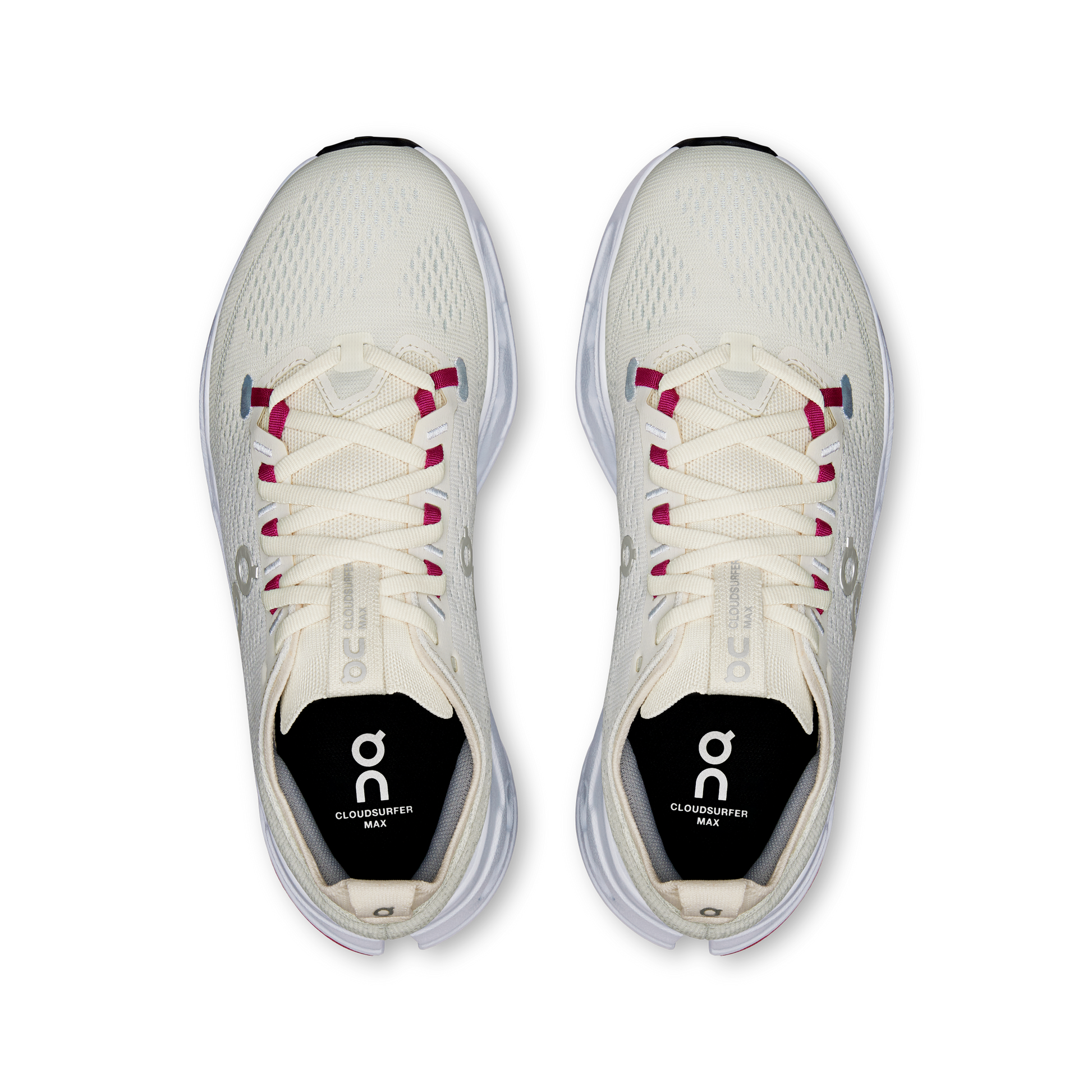 On Running Women's Cloudsurfer Max Shoes - Ivory / Arctic - Shopsportive