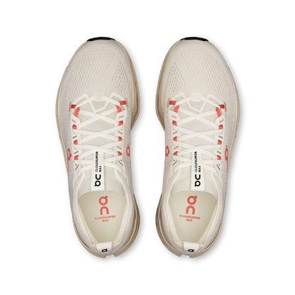 On Running Men's Cloudsurfer Max Shoes - Ivory / Salmon - Shopsportive