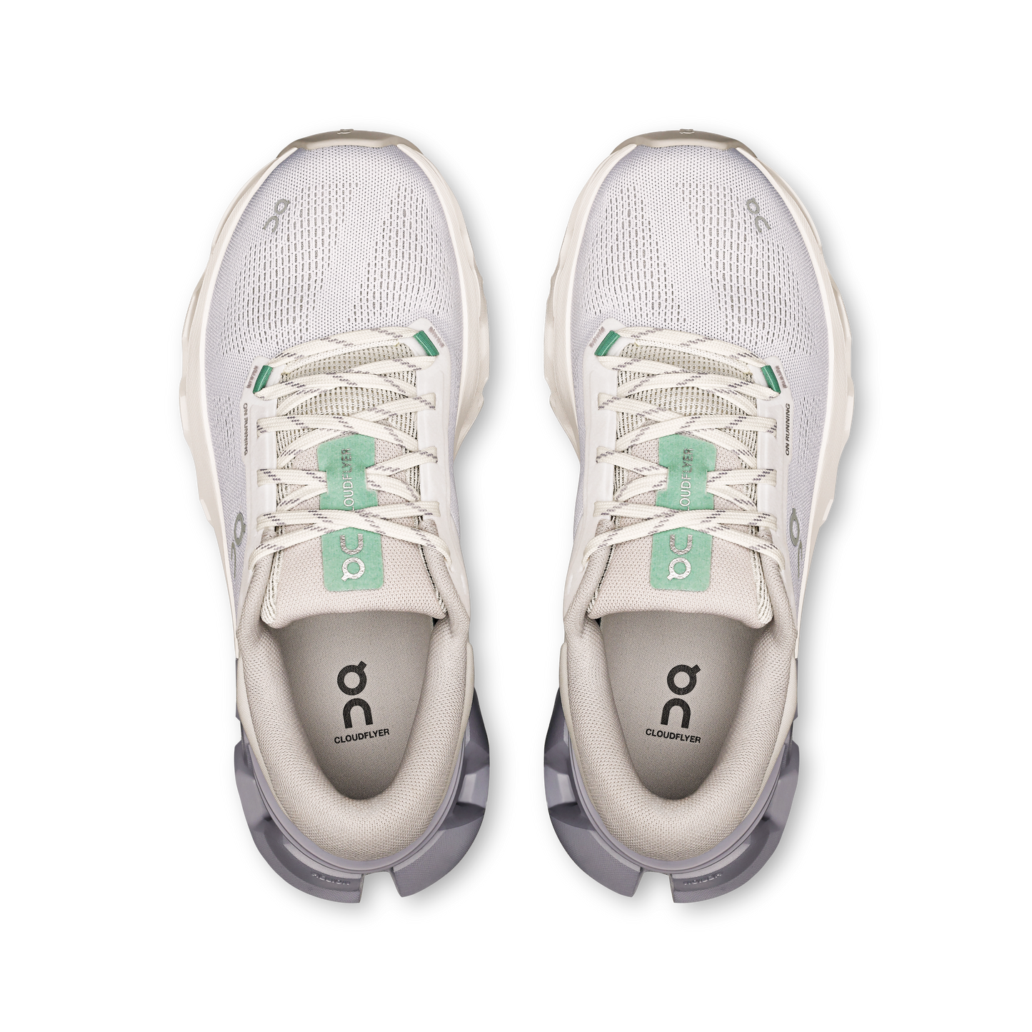 On Running Women's Cloudflyer 5 Shoes - White / Lilac - Shopsportive