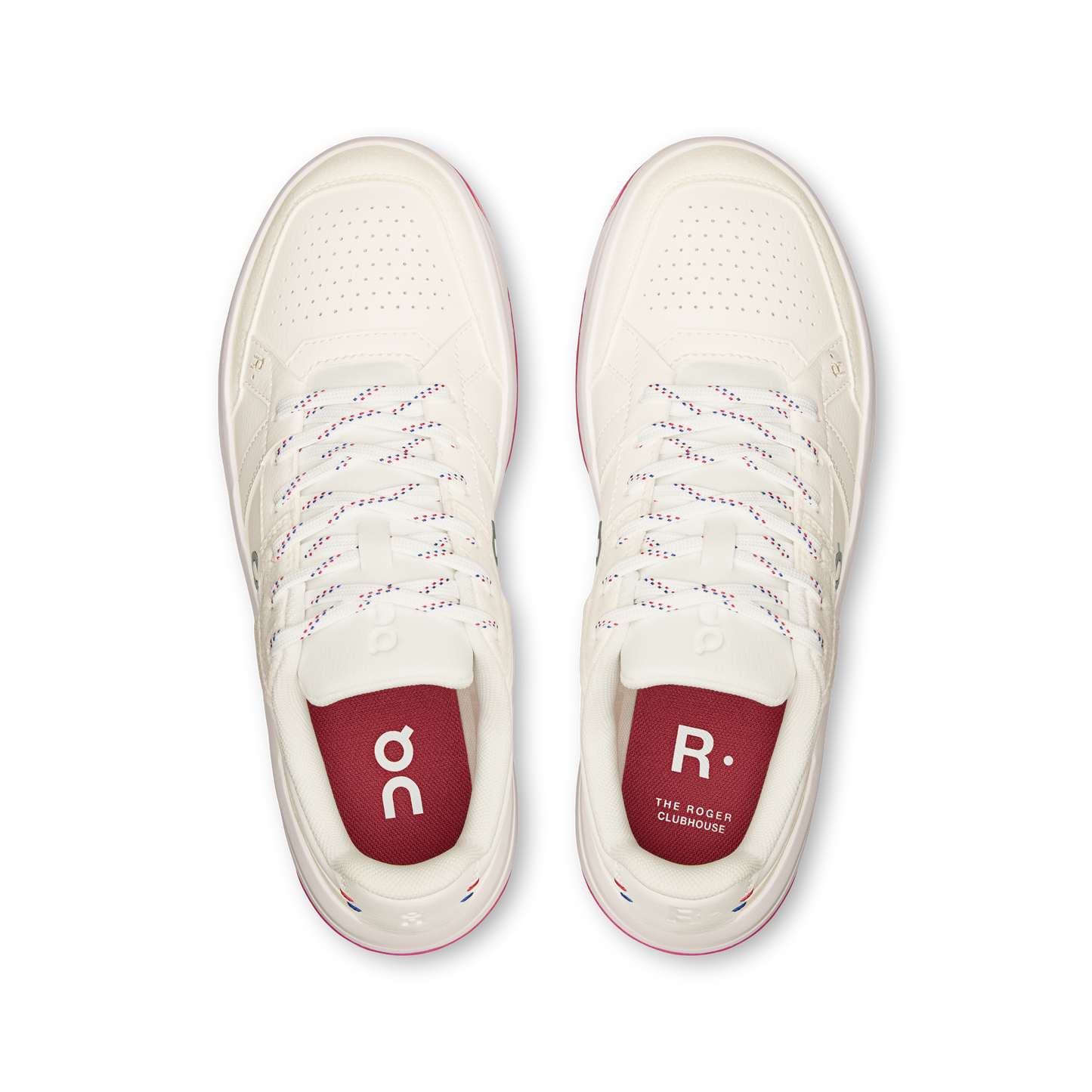 On Running Women's The Roger Clubhouse Shoes - White / Grenadine - Shopsportive