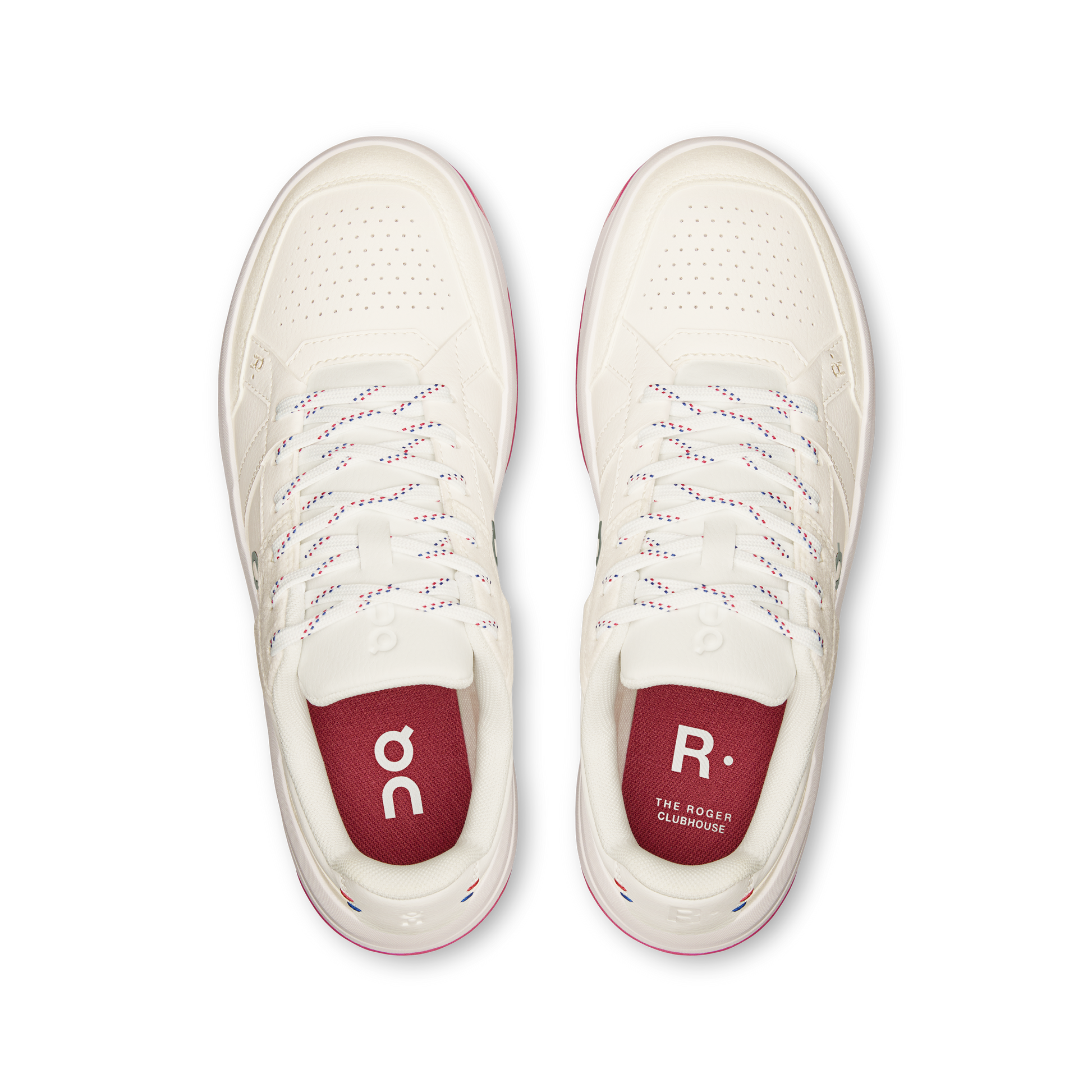 On Running Women's The Roger Clubhouse Shoes - White / Grenadine - Shopsportive