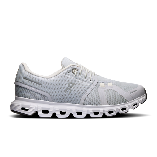 On Running Women's Cloud 6 Shoes - Glacier / White