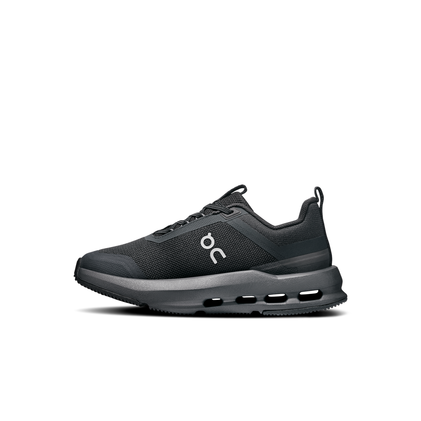 On Running Kids' Cloudnova Kids Shoes - Black / Eclipse