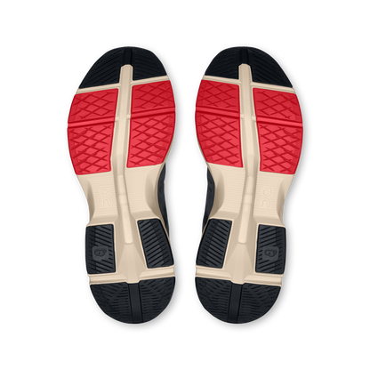 On Running Men's Cloudpulse Shoes - Stone / Red - Shopsportive