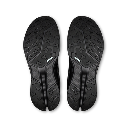 On Running Women's Cloudsurfer Trail 2 Waterproof Shoes - Black / Black - Shopsportive