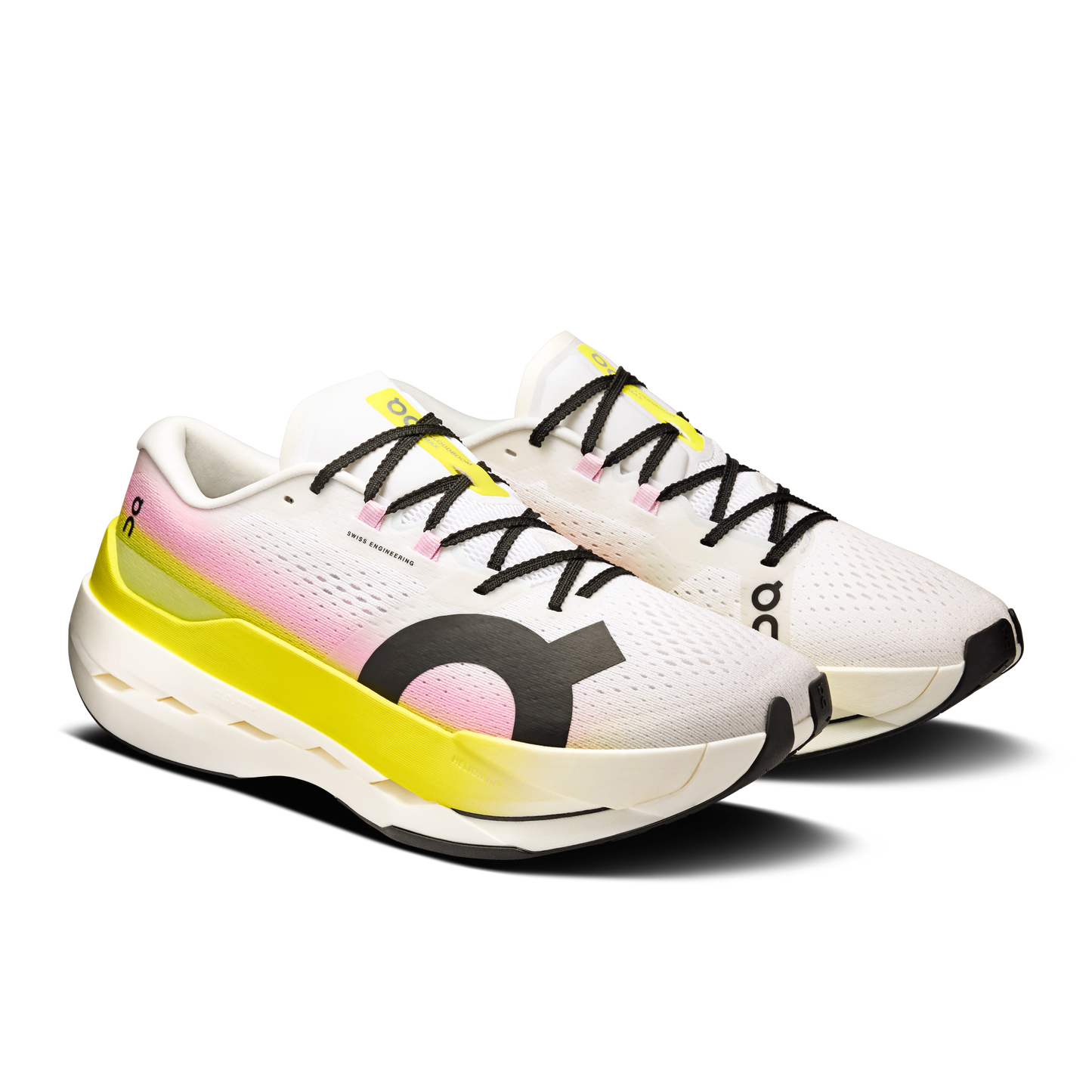 On Running Men's Cloudboom Max Shoes - Lime / Raspberry - Shopsportive
