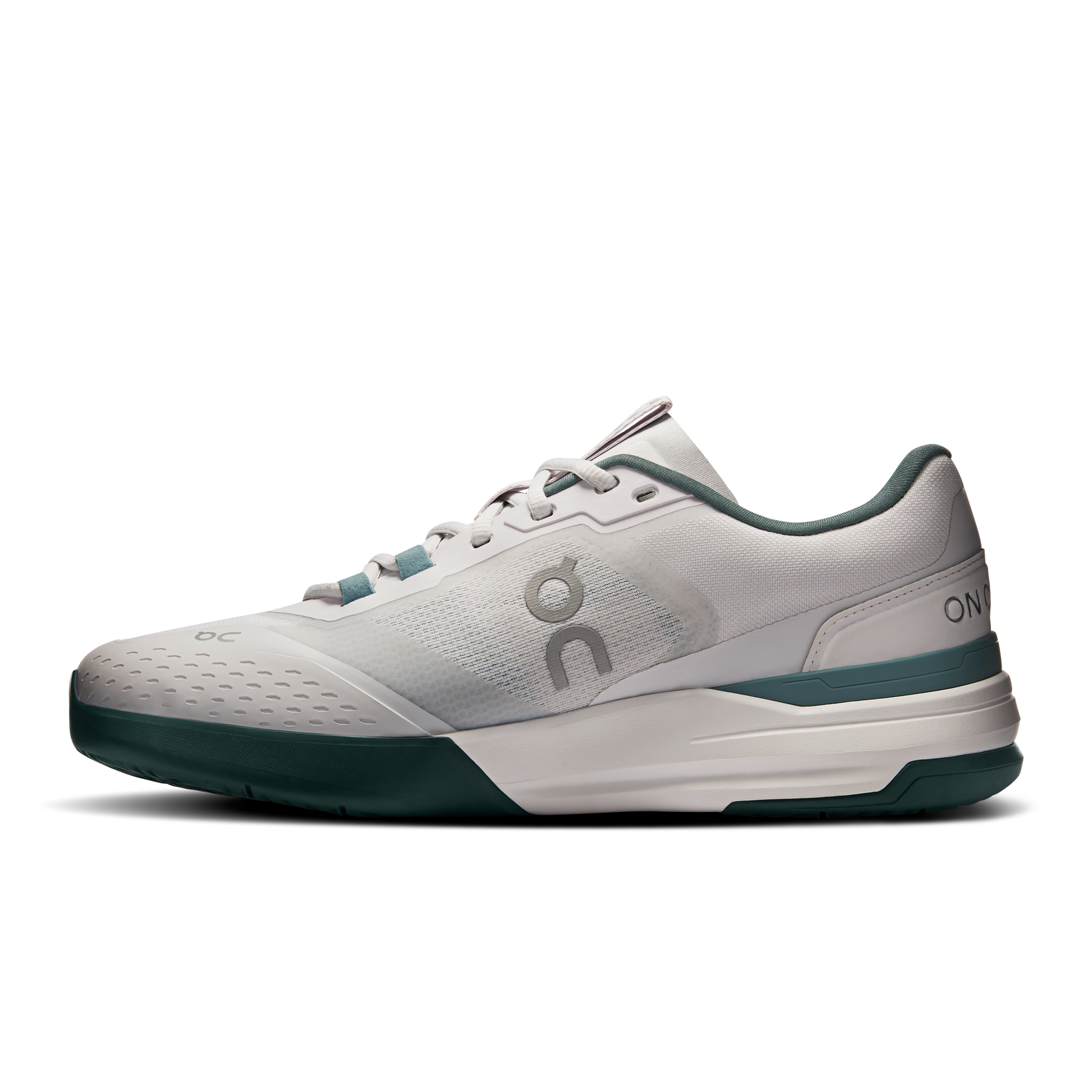On Running Men's The Roger Advantage Pro Shoes - Frost / Evergreen - Shopsportive