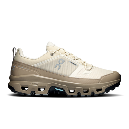 On Running Men's Cloudrock Low Waterproof Shoes - Grain / Soba - Shopsportive