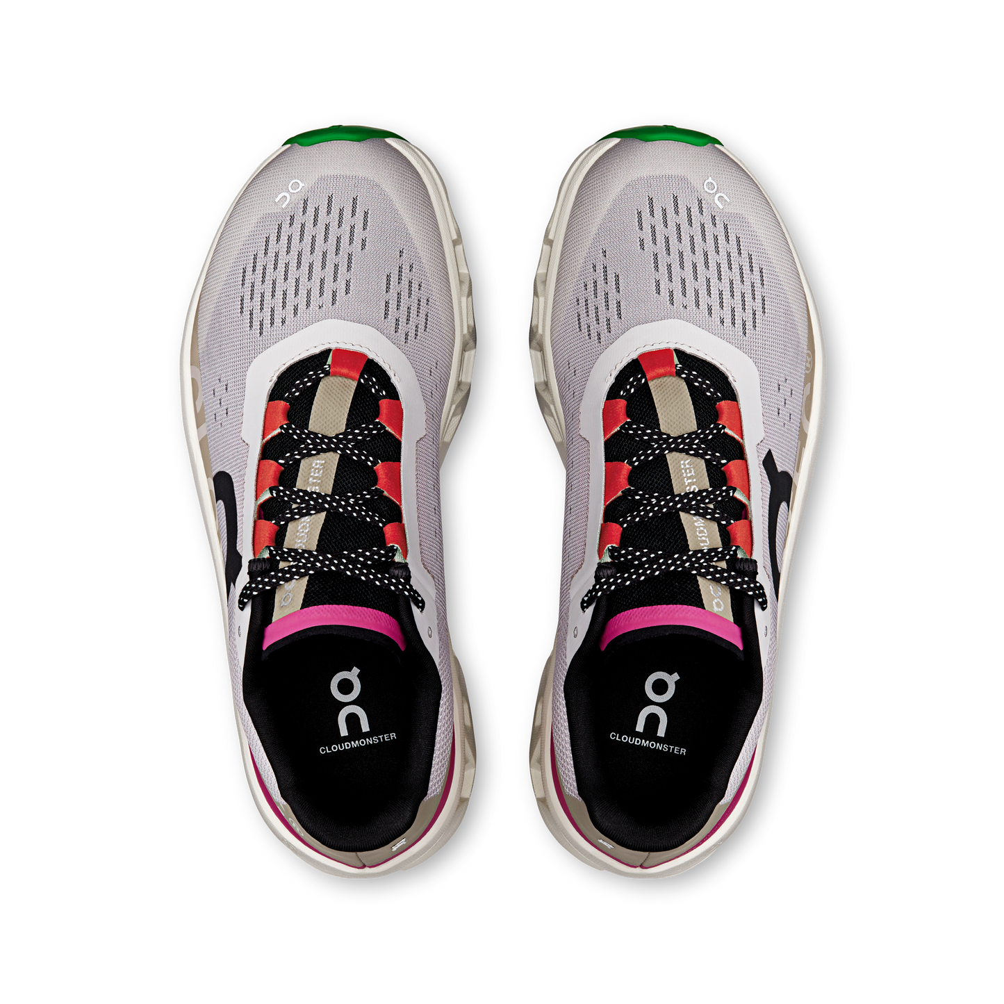On Running Women's Cloudmonster Shoes - Silver / Ivory - Shopsportive
