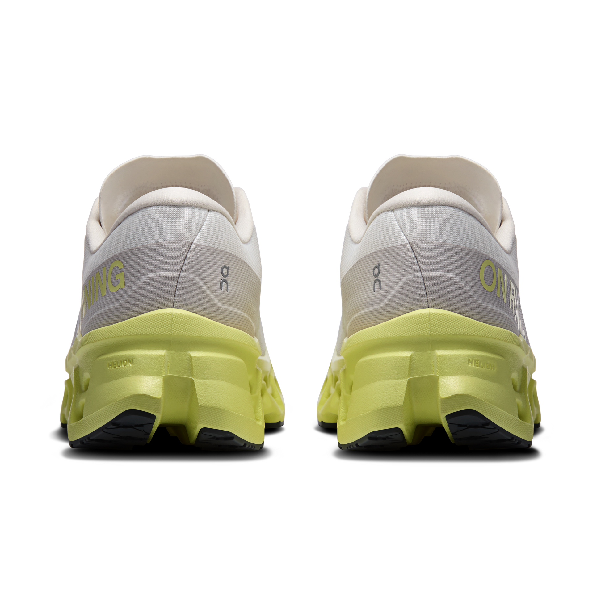 On Running Men's Cloudmonster 3 Shoes - Ivory / Limelight - Shopsportive