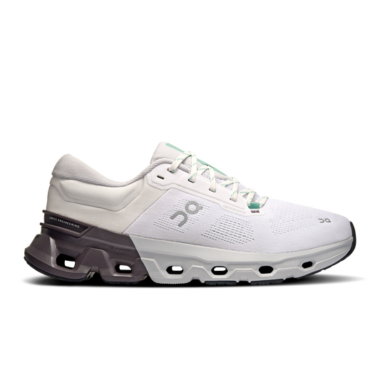 On Running Men's Cloudflyer 5 Shoes - White / Pebble - Shopsportive