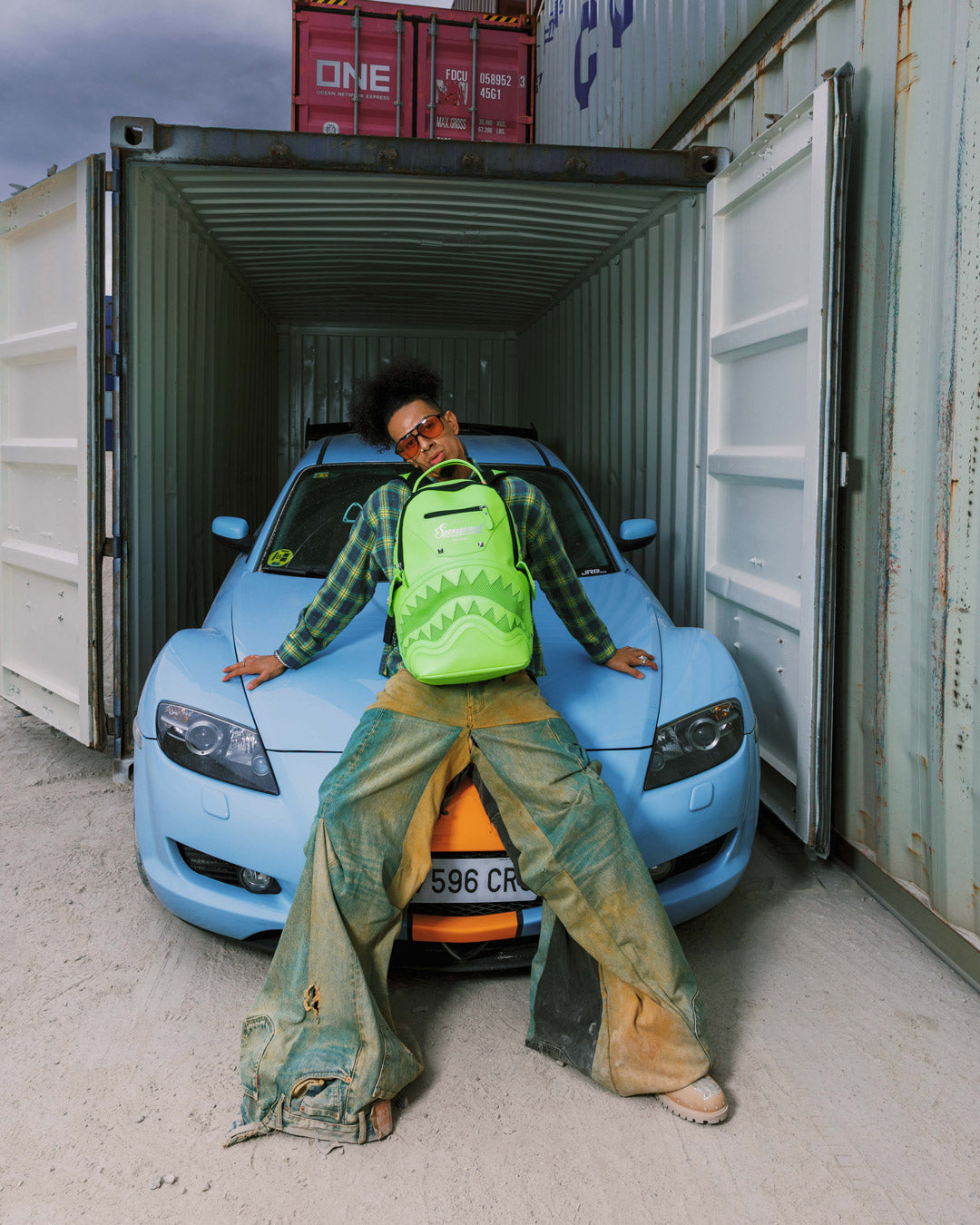 Sprayground Shockwave Unit-01 Backpack Bag - Shopsportive