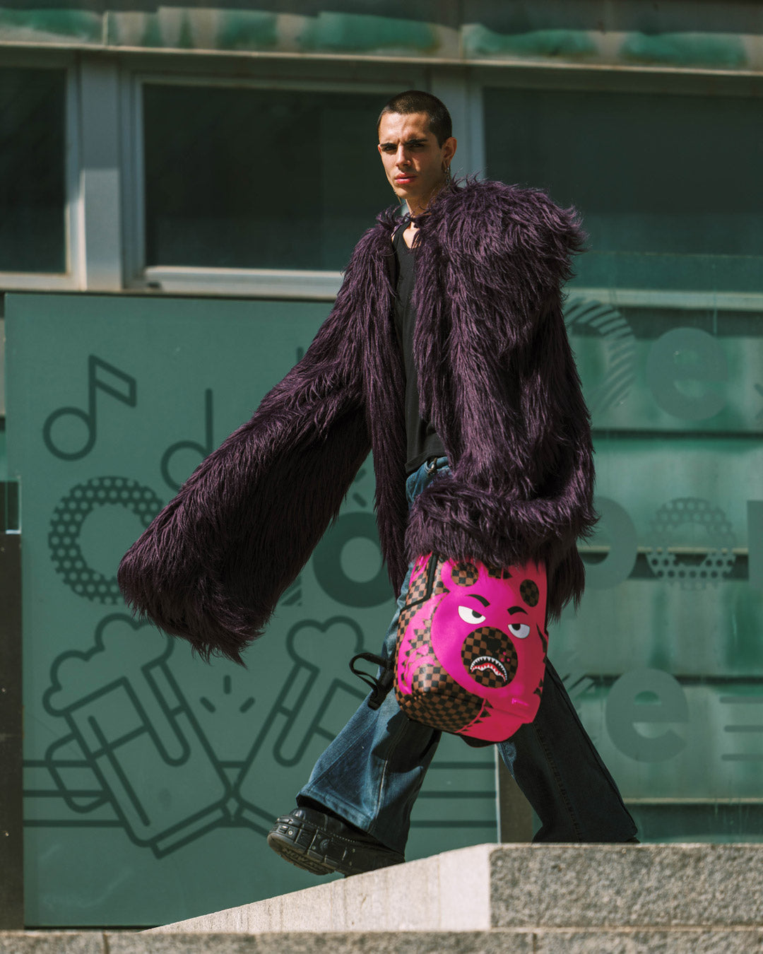 Sprayground Gumdrop Money Bear Shark Backpack Bag - Shopsportive