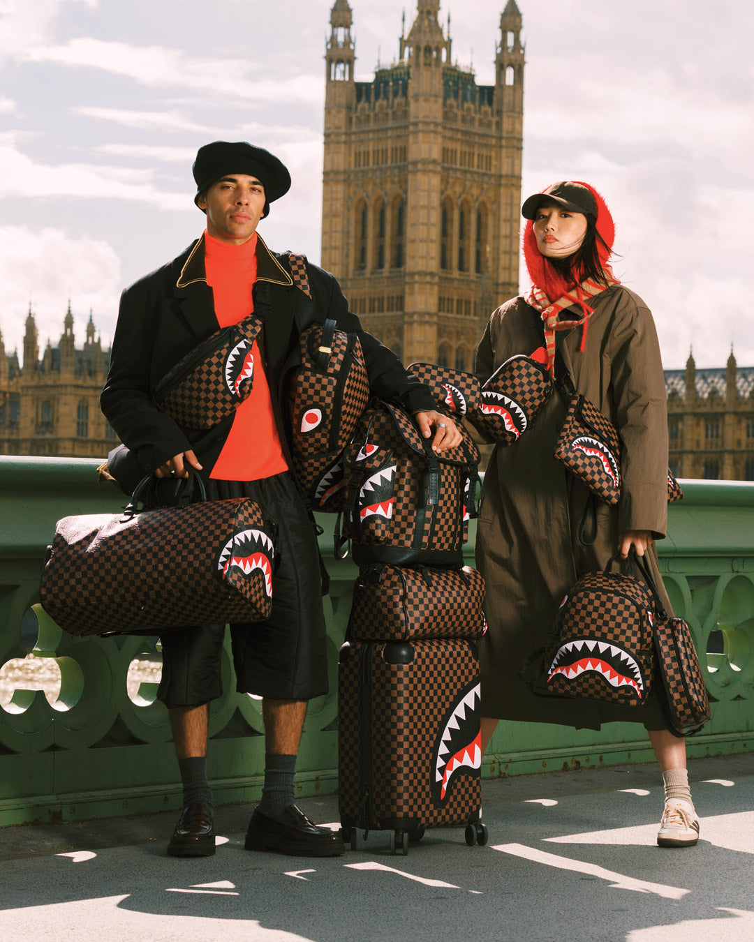 Sprayground The Private Jet Shark Club Backpack Bag - Shopsportive