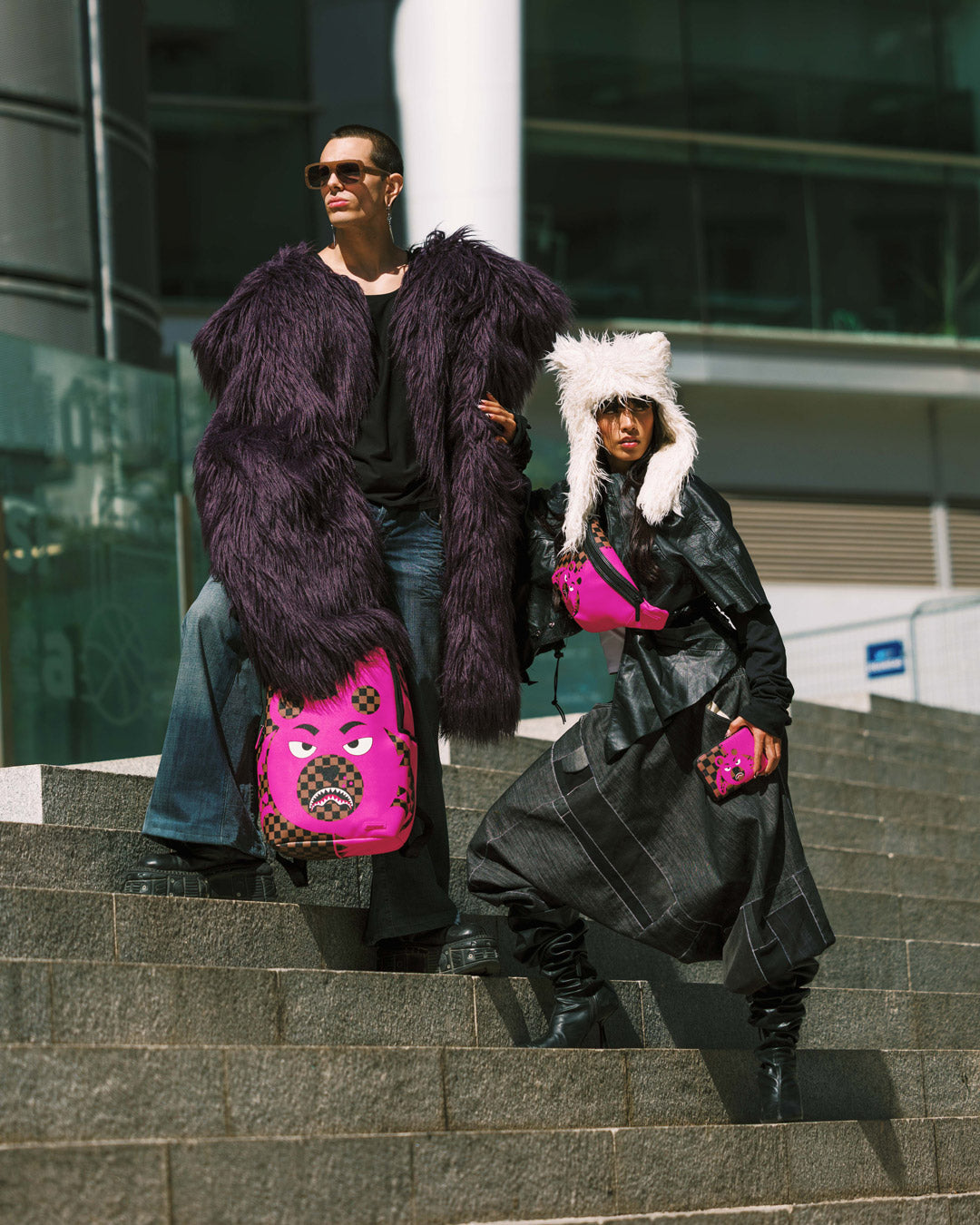 Sprayground Gumdrop Money Bear Shark Backpack Bag - Shopsportive