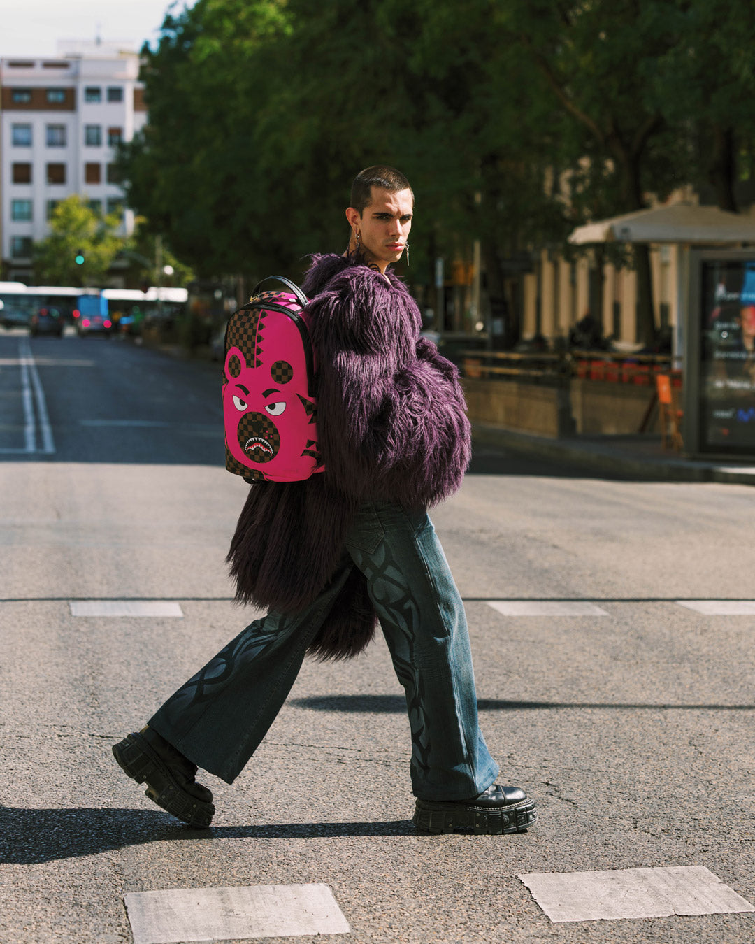 Sprayground Gumdrop Money Bear Shark Backpack Bag - Shopsportive