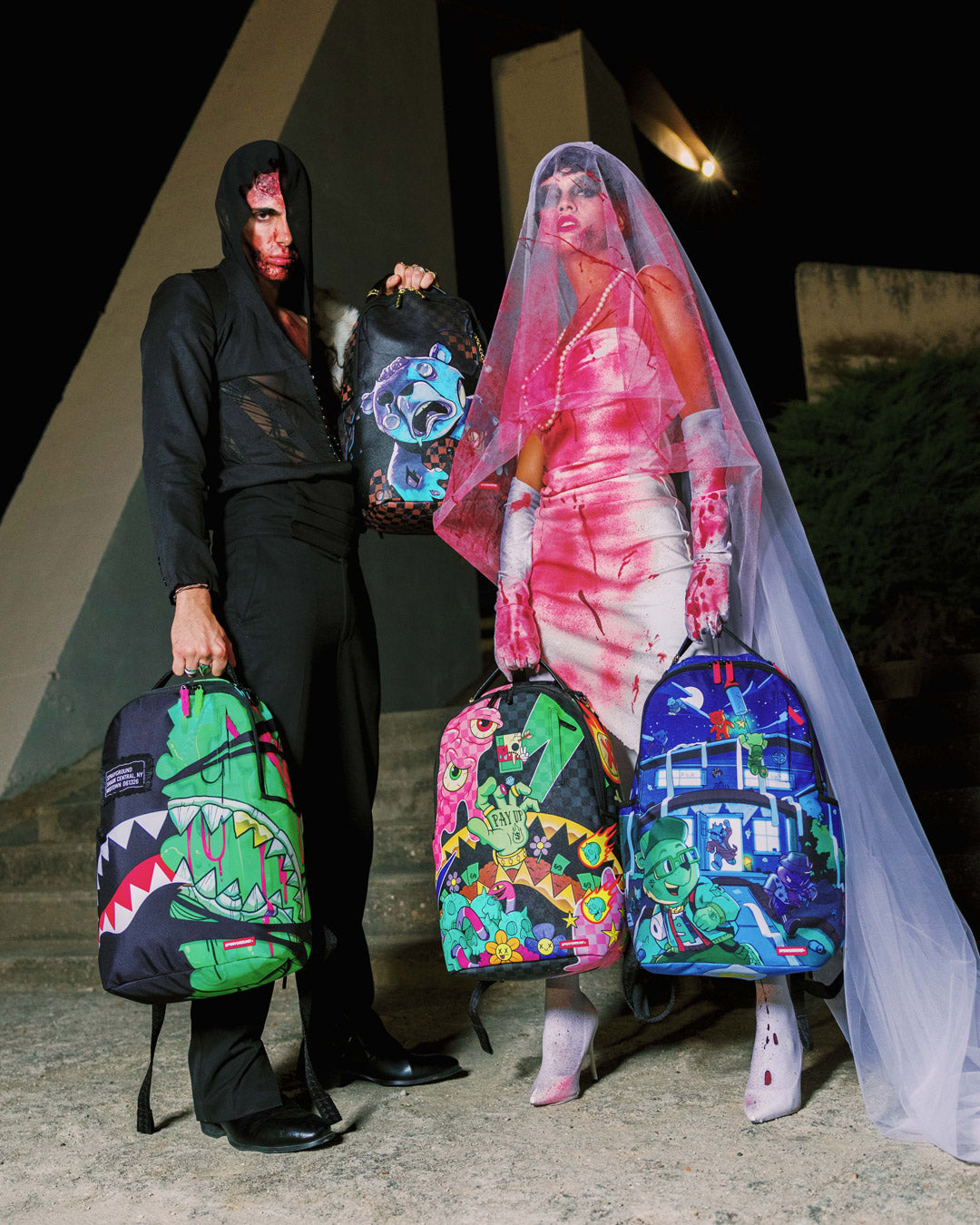 Sprayground Monster Money Backpack Bag - Shopsportive