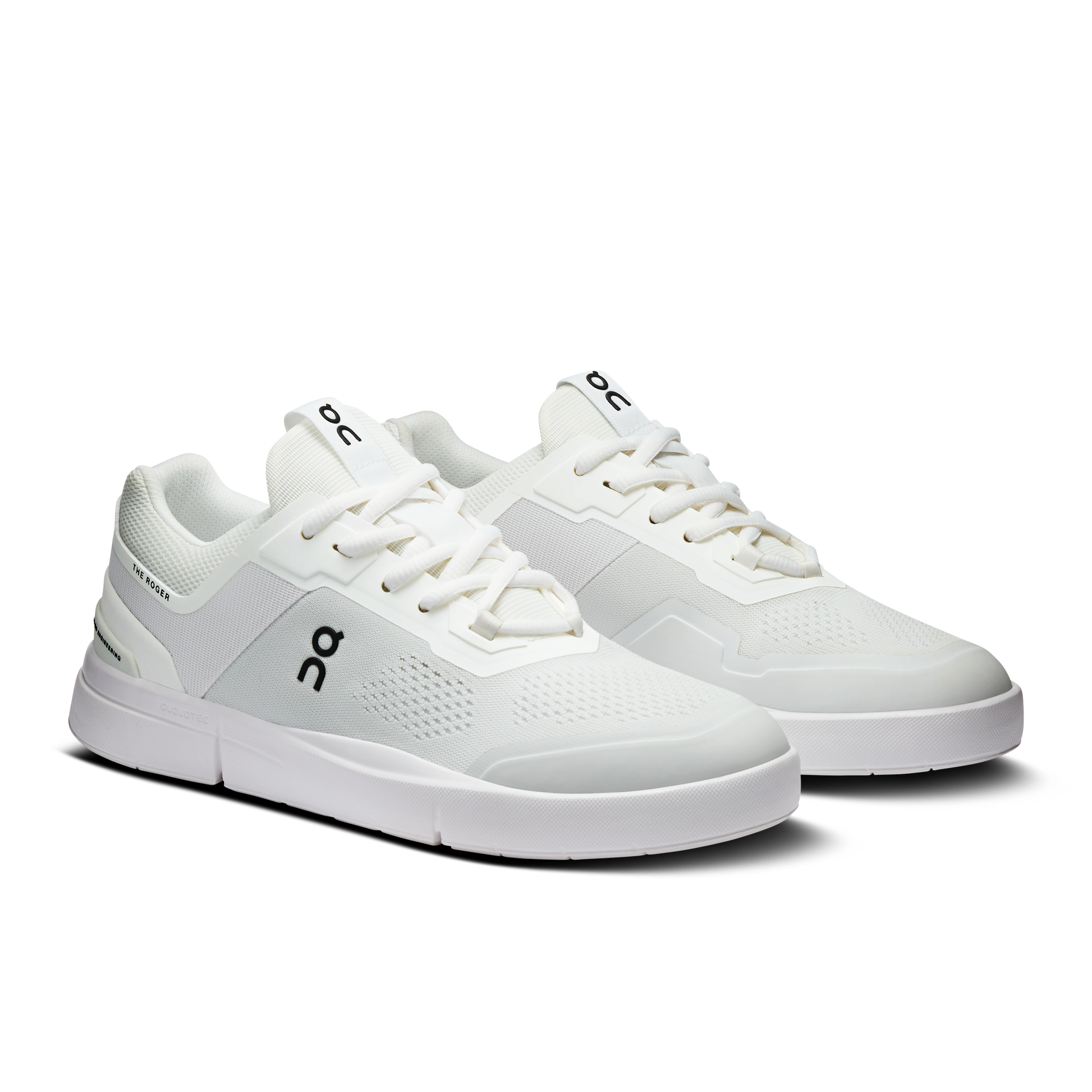 On Running Women's The Roger Spin Shoes - White / Black - Shopsportive