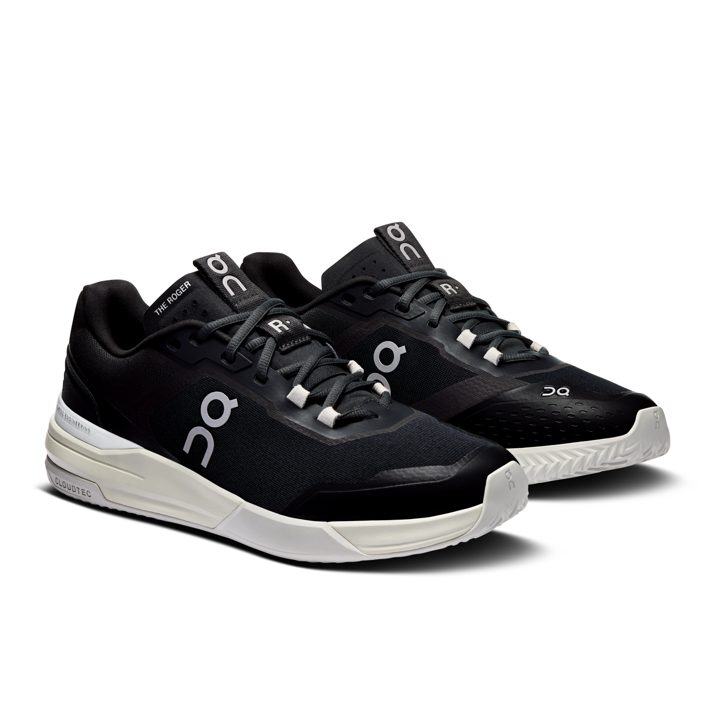 On Running Men's The Roger Advantage Pro Clay Shoes - Black / White - Shopsportive