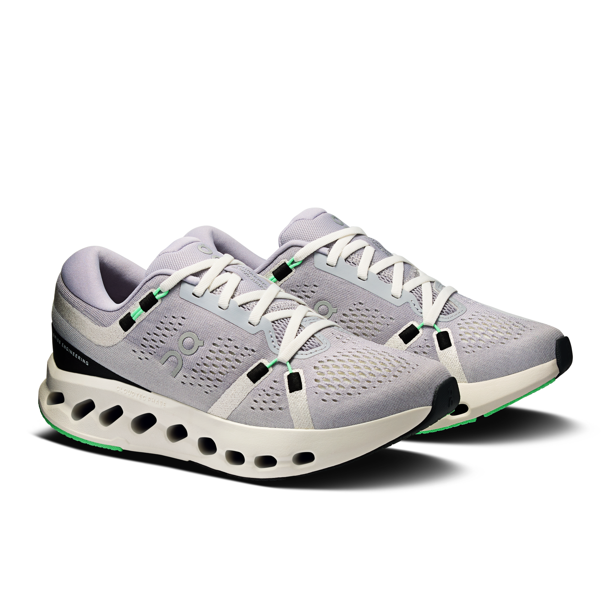 On Running Women's Cloudsurfer 2 Wide Shoes - Lilac / Ivory - Shopsportive