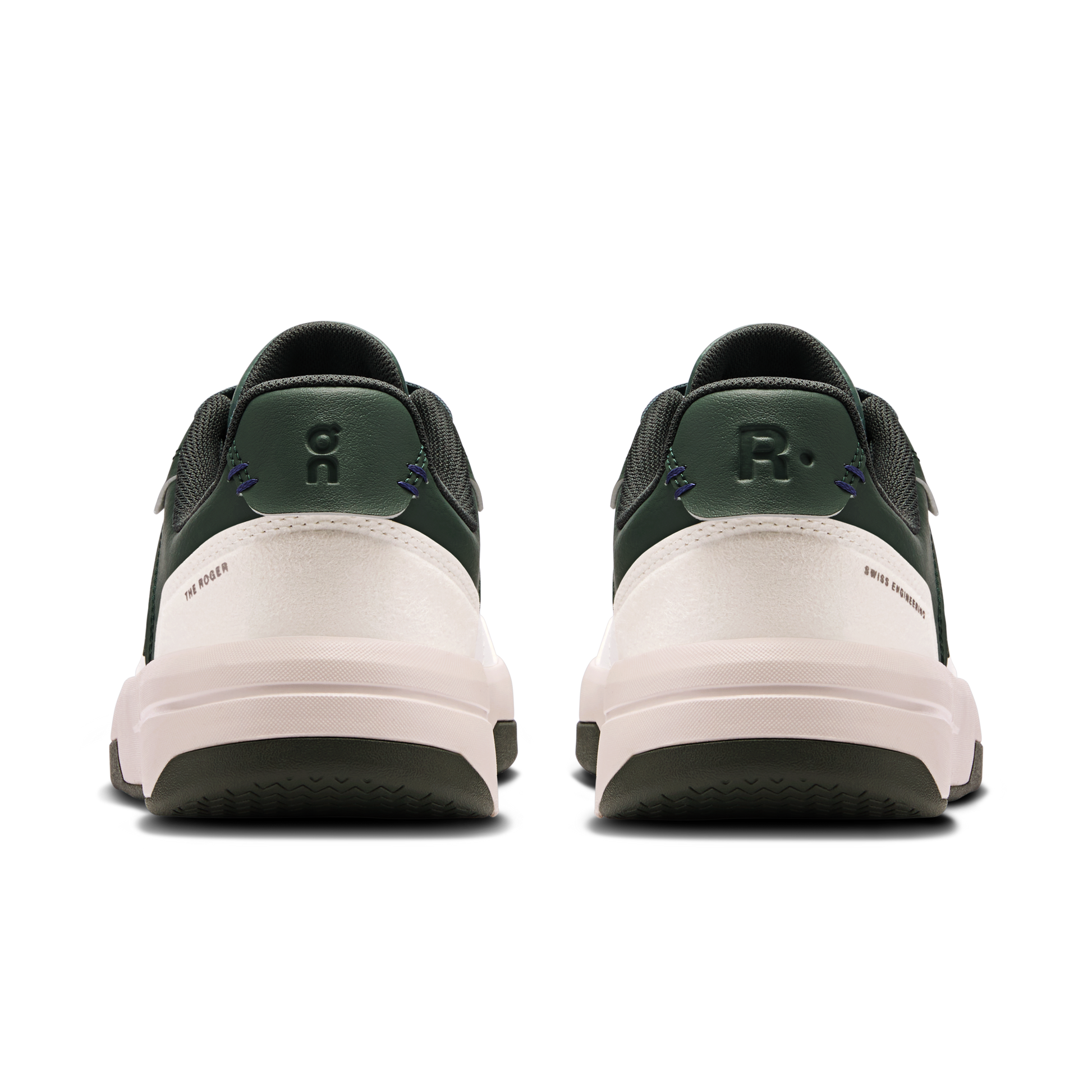 On Running Women's The Roger Clubhouse Shoes - White / Olive - Shopsportive