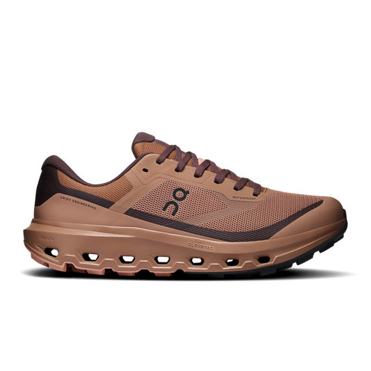 On Running Men's Cloudvista 3 Waterproof Shoes - Portobello / Mulberry