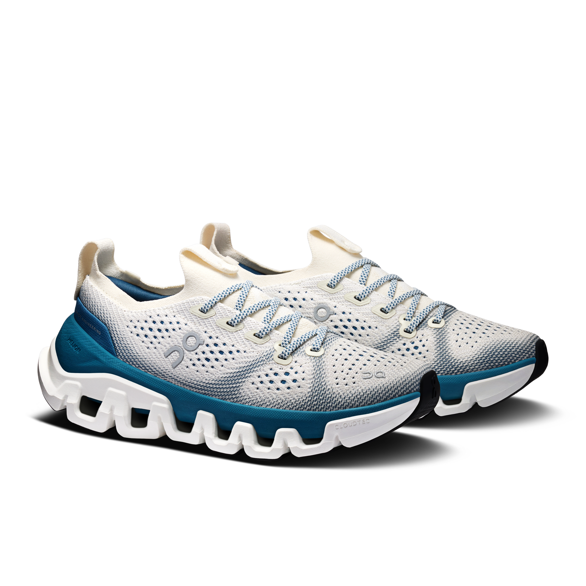 On Running Women's Cloud X Tempo Shoes - Ivory / Storm - Shopsportive