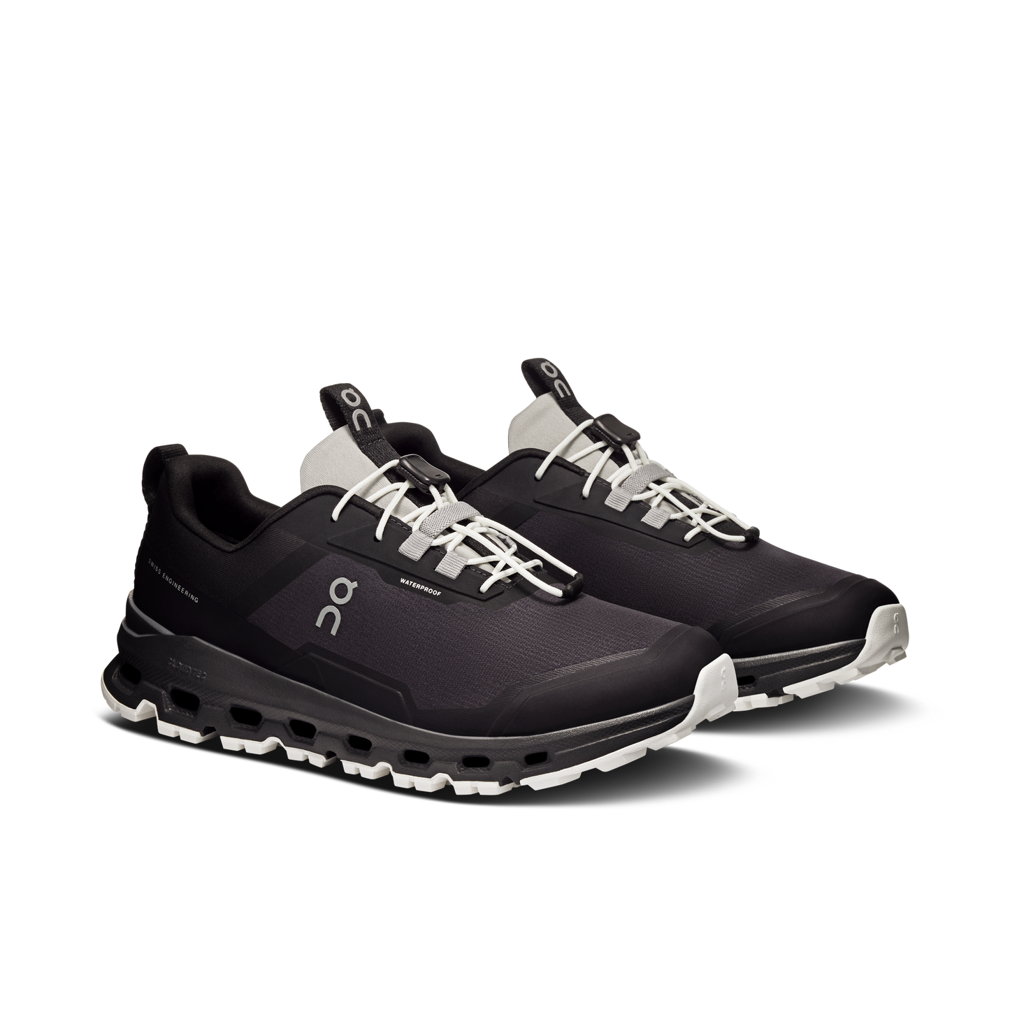 On Running Kids' Cloudhero Waterproof Shoes - Magnet / Black