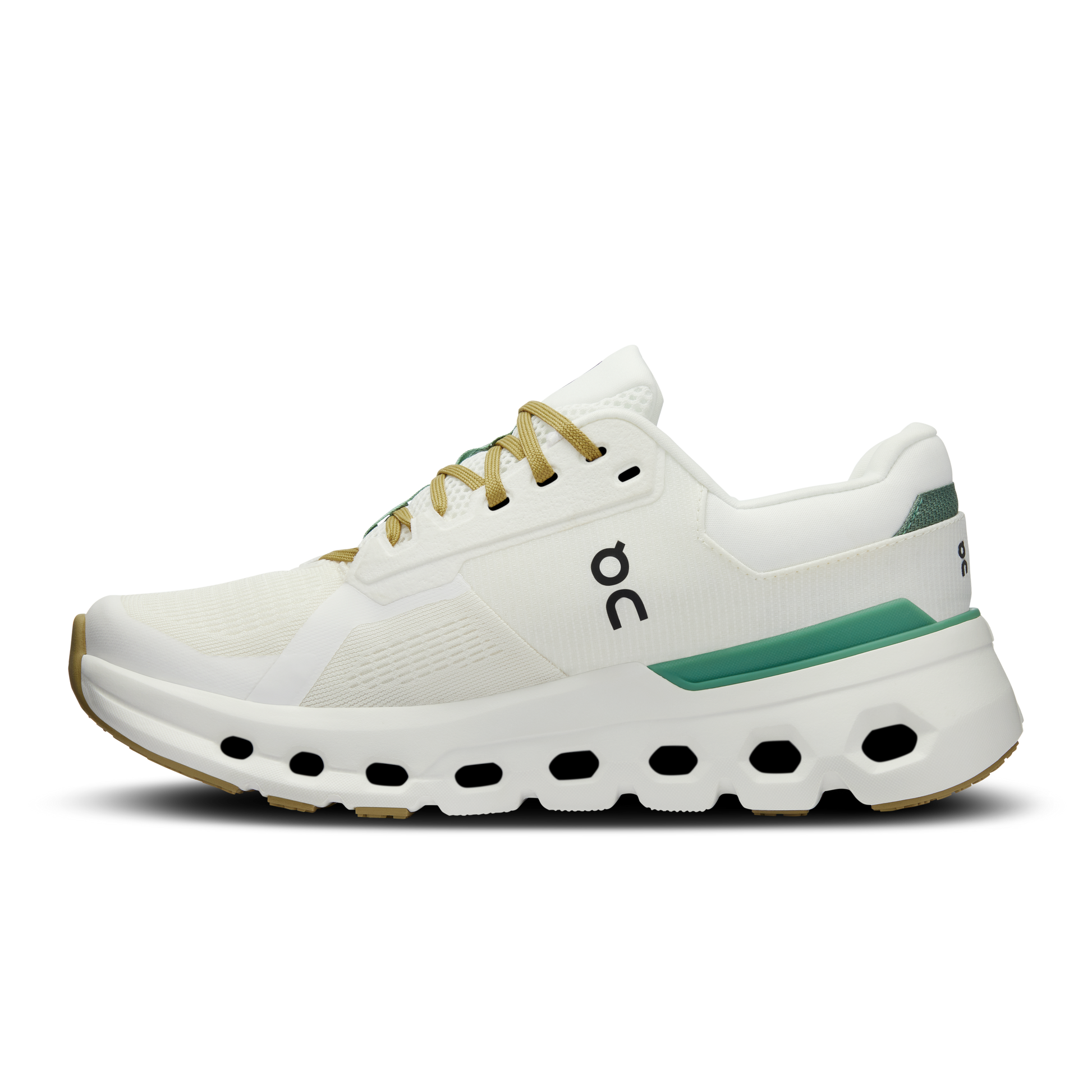 On Running Women's Cloudrunner 2 Shoes - White / Green - Shopsportive