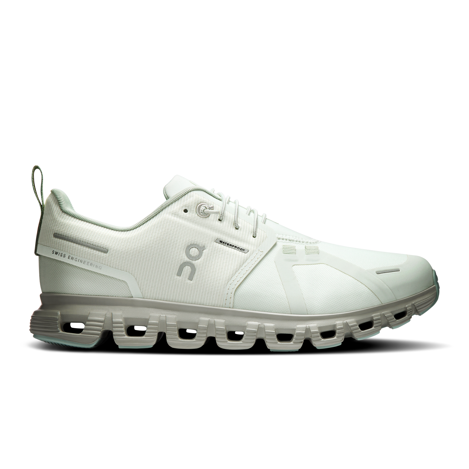 On Running Women's Cloud 6 Waterproof Shoes - Iceberg / Tin - Shopsportive