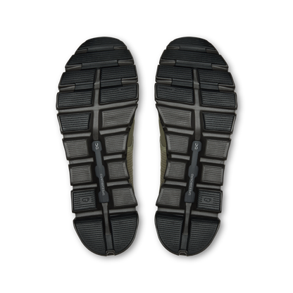 On Running Men's Cloud 6 Waterproof Shoes - Olive / Espresso