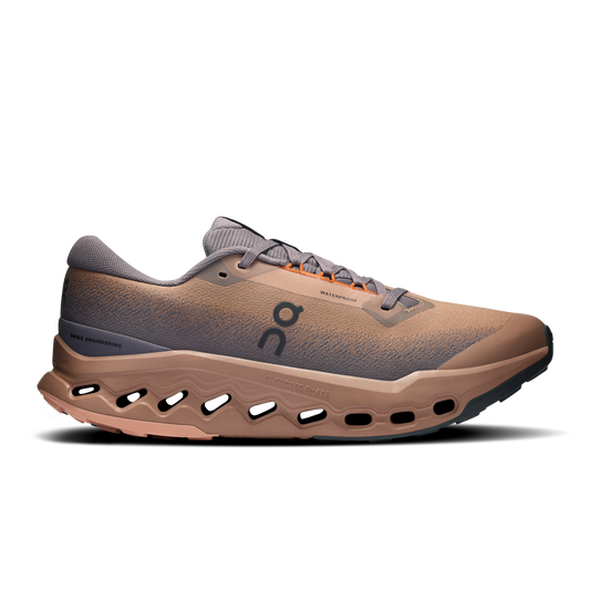 On Running Men's Cloudsurfer Trail 2 Waterproof Shoes - Portobello / Pebble - Shopsportive