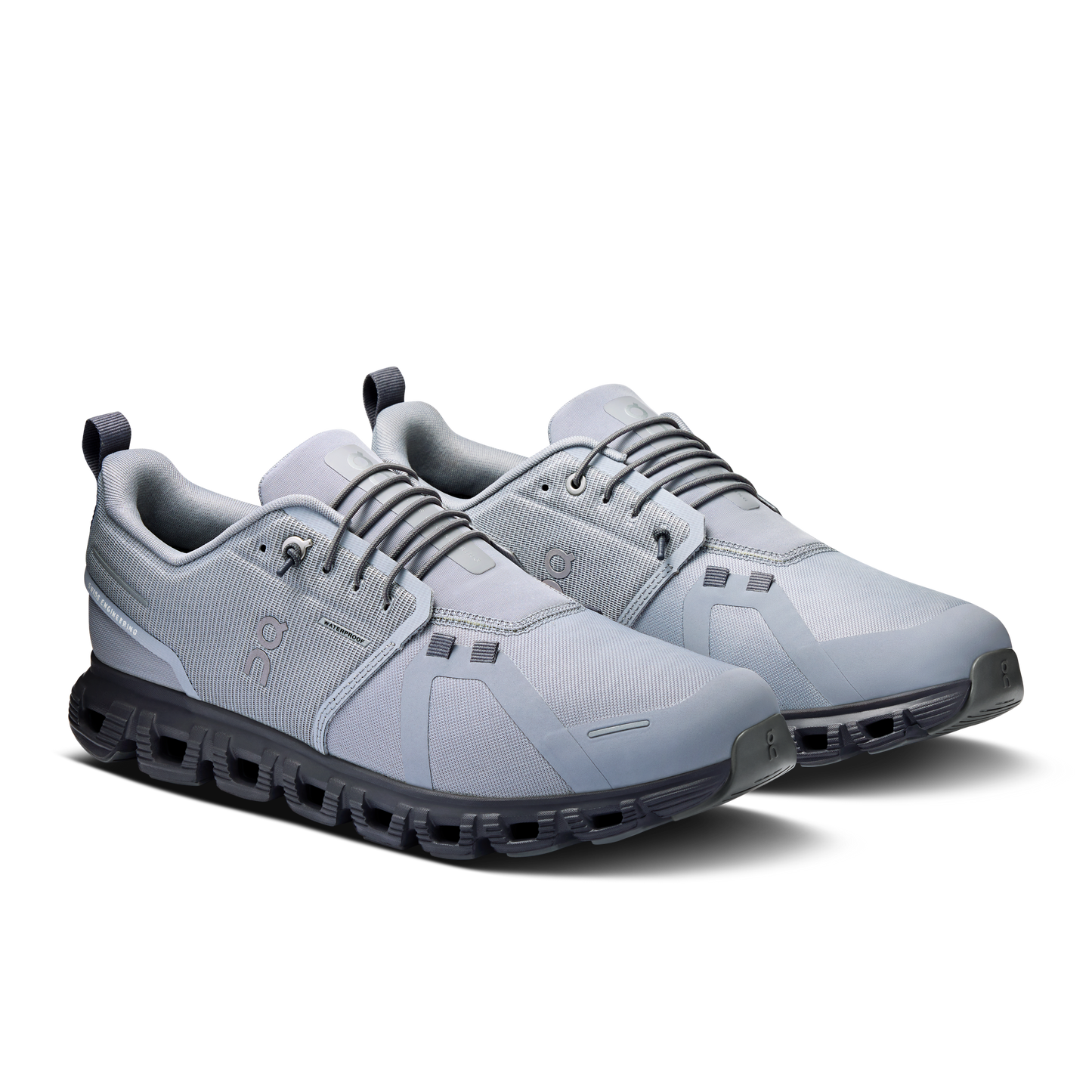 On Running Men's Cloud 6 Waterproof Shoes - Black / Eclipse - Shopsportive