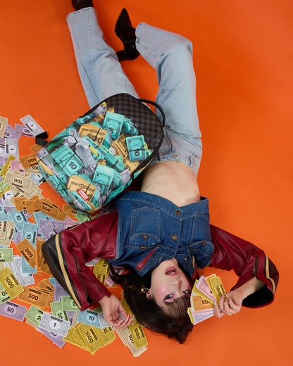 Sprayground Monopoly Stack Up Backpack Bag - Shopsportive