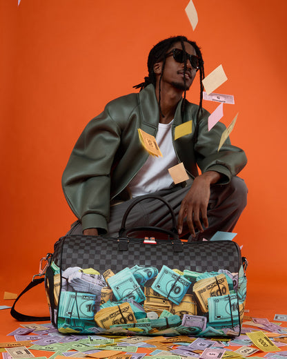 Sprayground Monopoly Stack Up Duffle Bag - Shopsportive