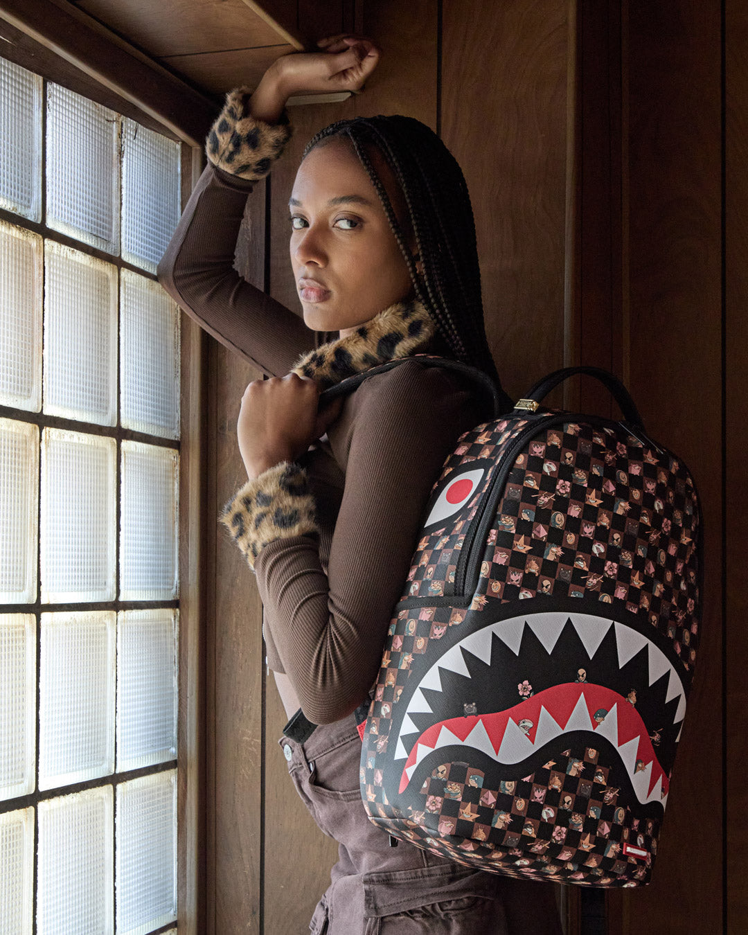 Sprayground Stealth Crew Backpack Bag - Shopsportive