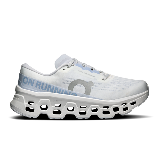 On Running Women's Cloudmonster 3 Shoes - White / Frost - Shopsportive