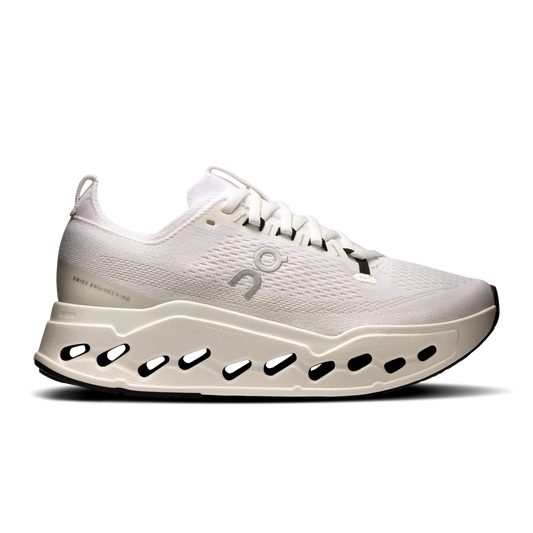 On Running Women's Cloudsurfer Max Shoes - White / White - Shopsportive