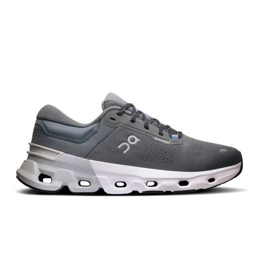 On Running Men's Cloudflyer 5 Shoes - Stone / Glacier - Shopsportive