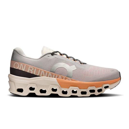 On Running Men's Cloudmonster 2 Shoes - Glacier / Tangerine - Shopsportive