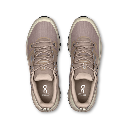 On Running Men's Cloudrock Low Waterproof Shoes - Cinder / Fog - Shopsportive